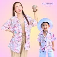 ราคา Roaming HR13 เสื้อฮาวาย เสื้อฮาวายญี่ปุ่น ผ้าเรยอนญี่ปุ่น เสื้อเชิ้ตวินเทจ (แลนด์ออฟ-อะโลฮา ชมพู) (22575989167)
