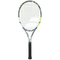 ราคา Babolat ไม้เทนนิส Evo Aero Tennis Racket G2 | Grey/Yellow/White ( 101505 ) (24358893492)