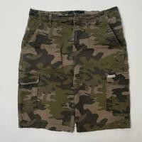 ราคา กางเกงคาร์โก้ ขาสั้น สามส่วน ลายพรางทหาร Cargo short Camo (เอว29ยืดได้32) แบรนด์ Lucky Brand มือสอง (41905525527)