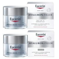 ราคา Eucerin Hyaluron Filler Set (Day Cream SPF15 + Night Cream 50ml) เซ็ทครีม (เดย์ครีม + ไนท์ครีม 50มล) (4419554883)