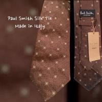 ราคา Paul Smith Silk Tie สินค้าใหม่ป้ายห้อย ลายสวย ของแท้ (26569434708)