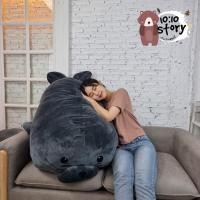 ราคา แมวน้ำอุ๋งอุ๋ง ไซต์จัมโบ้ ใยไมโคร ตุ๊กตาแมวน้ำอุ๋ง แนวโค้ง 200 ซม. แนวตรง 60 นิ้ว ⭐ มี 2 สี เทาอ่อนและเทาเข้ม (11329144967)