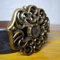 ราคา เข็มขัด​ แบรนด์ดัง​ ฟอสซิ่ล(Fossil)​มือสอง​​สวยๆ​ สายหนังแท้สีดำ หัวเข็มขัดทองเหลืองแนววินเทจ​ (25778473743)