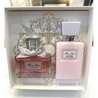 ราคา Saleฟรีถุงและริบบิ้น Limited Holiday Set น้ำหอม Miss Dior EDP 50 ML + Miss Dior Moisturizing Body Milk แท้ (19465751772)
