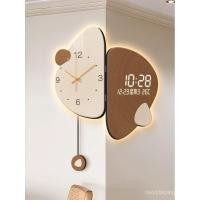 ราคา นาฬิกาแขวนผนังอิเล็กทรอนิกส์ 2 ด้าน รุ่นใหม่ มาพร้อมแสงสว่างเหมือนโคมไฟ (57850973881)