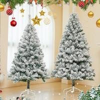 ราคา ต้นคริสต์มาสที่หิมะตก ต้นคริสมาสต์ สีขาว หนาแน่นพิเศษ ต้นไม้หิมะ 1.5/1.8เมตร ต้นคริสต์มาส ต้นไม้คริสต์มาส christmas tree (26163977676)