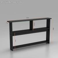 ราคา ห้องนอน ปลายเตียง ตู้ข้างเตียง โครงข้างเตียง โครงข้างเตียงโซฟา ชั้นวางของข้างเตียง ชั้นวางช่องว่างอุดรูรั่วติดผนัง (26869657459)