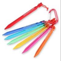 ราคา DOD Doppelganger outdoor Y-shape hook tent & tarp size.180mm. dia 12mm. Aluminium high strength 7 colour/set. (1902172287)