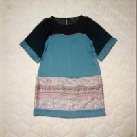 ราคา ZEIN #M ชุดเดรสแต่งลายสุดเก๋ (2340476294)