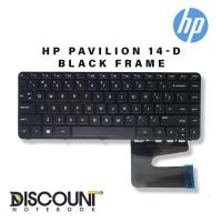 ราคา คีย์บอร์ด HP PAVILION 14-D สีดํา FRAME (43126559204)