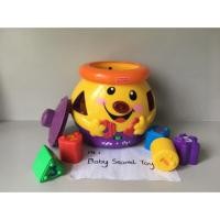 ราคา บล็อกหยอดโถคุกกี้ fisher price ของเล่นมือสอง (2824492938)