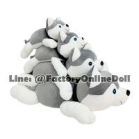 ราคา ตุ๊กตา หมาไซบีเรียน ฮัสกี้ 50,60,80,100 cm ใยไมโคร นุ่มลื่นน่ากอด [ราคาโรงงาน] (1263697881)