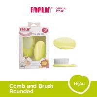 ราคา HIJAU Farlin Comb and Brush Set สีเขียวโค้งมน/ชมพู (51801547975)