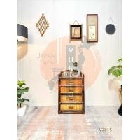 ราคา ตู้ลิ้นชักหวายวินเทจ 4 ชั้น เฟอร์นิเจอร์ไม้หวาย ญี่ปุ่นมือสอง (51051684807)