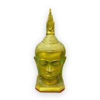 ราคา เศียรพระอู่ทอง สีทองโบราณ กว้าง 4นิ้ว สูง 9นิ้ว (22955806416)