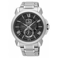ราคา SEIKO Premier Kinetic Perpetual The one (Black Dial) รหัส SNP141P (1175878584)