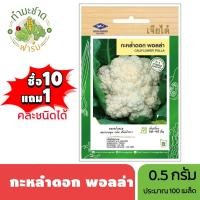 ราคา เจียไต๋ (ซื้อ10แถม1) กะหล่ำดอก พอลล่า ขนาด0.5กรัม ประมาณ100 เมล็ด Califlower กะหล่ำดอก เมล็ดพันธุ์พืช เมล็ดผัก ปลูกผัก (6138114220)