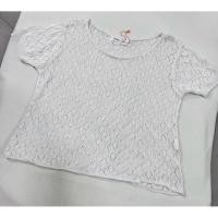 ราคา เสื้อถักไหมพรม สีขาว มือ 2 สภาพดี￼ (27441486182)