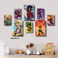 ราคา [ชุดจิตรกรรมติดผนัง 8 ชิ้น] นารูโตะ ซาสึเกะ ซากุระ โบรูโตะ ธีมโฮคาเงะ - หนา 5 มม. โฟเม็กซ์ กระจก เคลือบวัสดุจิตรกรรม (26740030643)