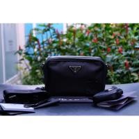 ราคา #HB7884 : Used Prada Re nylon 2020 ขนาด 7.5*5*2 นิ้ว สีดำ สภาพดีมากๆ (12525693723)
