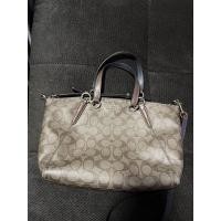 ราคา Coach พัด canvas 13 นิ้ว มือสองของแท้ (16013613992)