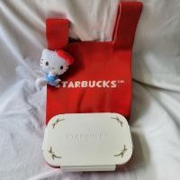 ราคา STARBUCKS Lunch Box with Bag Red & White Holiday กล่องข้าว พร้อมกระเป๋าถือ ไหมพรม พวงกุญแจ Hello Kitty Sanrio (19386263029)