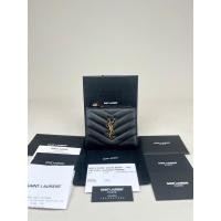ราคา Used YSL bi-fold black ghw Y.20 (22249202989)