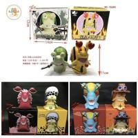 ราคา model one piece figure law luffy ace zoro sanji วันพีช หอยทากสื่อสาร ลอร์ ลูฟี่ เอส โมเดลวันพีช (7015185799)