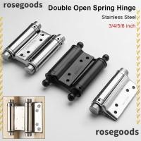 ราคา โรสกู๊ดส์ 1ชิ้นบานพับเงียบ,พร้อมบานพับประตูเปิดคู่ด้านในและด้านนอก,สแตนเลสทนทานปิดอัตโนมัติหนาสปริงฟรีบานพับสปริงอุปกรณ์ฮาร์ดแวร์ (41513533890)