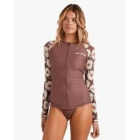 ราคา BILLABONG เสื้อว่ายน้ำแขนยาวผู้หญิง Womens Pipa Upf 50 Long Sleeve Rash Vest 253 24O033573-ESP (42120543429)
