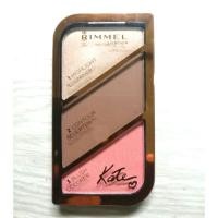 ราคา Palette Rimmel London 003 Golden Bronze Kate Sculpting พาเลตแต่งหน้า (774376967)