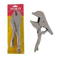 ราคา SOLO NO.93 คีมล็อค 10" คีมล็อก ปากตรง โซโล ของแท้ LOCKING PLIERS (50300811384)