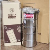 ราคา Zebra ปิ่นโต 14 ซม. 5ชั้น ตราหัวม้าลาย (29217446677)