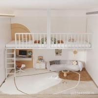 ราคา เตียงสองชั้นเตียงโต๊ะล่างที่ว่างเปล่าครัวเรือนสองชั้นหอพักผู้ใหญ่ล่างสองชั้นระงับเตียงประหยัดพื้นที่ล่างสองชั้นเครื่องมือที่มีประโยชน์ (41818687096)