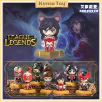 ราคา [ของแท้] Blindbox สวยมาก League of Legends Yasuo, Yorn, Irelia, Zed, Akali, Ahri, Lee Sin รุ่นพร้อมฐานพิมพ์ลาย (24427854692)