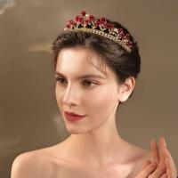 ราคา FENGCY ผู้หญิงผม Hoop, Rose ดอกไม้ Rhinestone คริสตัลดอกไม้ Tiara, Elegant Princess Headdress Pearl Headwear Brid Crown แถบคาดศีรษะ Party (46601073515)