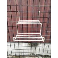 ราคา ตะแกรง มือสอง สภาพดีมาก โชว์รองเท้า 2 ชั้นเกี่ยวตะแกรง ใช้โชว์สินค้าหรือวางรองเท้า วัสดุเหล็กเหมาะกับการตั้งร้าน (29655836050)