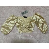 ราคา เสื้อครอปผูกหน้า งานป้าย PROMTHONG (มือหนึ่ง) (16454064169)