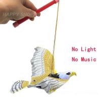 ราคา ปลอม Flying Hawk Decoy Bird Deterrent อุปกรณ์ Scare Birds Away Pigeon Repellent สําหรับ Garden หุ่นไล่กา Yard Bird Repeller Eagle (41824238372)