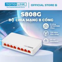 ราคา TOTOLINK S808G V3 8-port Gigabit Switch network Switch for PC Laptop ใช้งานง่าย (26440026500)