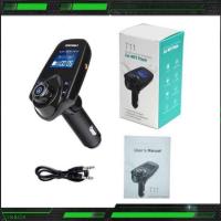ราคา T11 Wireless Bluetooth Fm Car Bluetooth Transmitter FM บลูทูธเครื่องเสียงรถยนต์ เครื่องเล่น MP3 ผ่าน USB SD Card (5620397309)