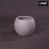 ราคา I-POT กระถางหินขัดแท้น้ำหนักเบา กระถางไฟเบอร์เทอร์ราซโซ รุ่น MUFFIN ขนาด ก.26 ย.32 ส.26 ซม.(10นิ้ว) (7369236371)