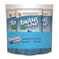 ราคา Lipon F ไลปอนเอฟ ผลิตภัณฑ์ น้ำยาล้างจาน สูตรอนามัย ชนิดถุงเติม 550มล. แพ็ค 3 ถุง (1994852379)