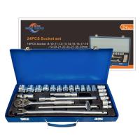 ราคา ชุดเครื่องมือช่าง ประแจ ชุดบล็อค24 ชิ้น ขนาด 1/2 (4หุน) CR-V แท้ (44400119279)