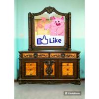 ราคา โต๊ะเครื่องแป้งหลุยส์ขนาดใหญ่ (22266668606)