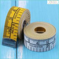 ราคา จยา 150 ซม. เครื่องมือวัดร่างกายไม้บรรทัดเย็บผ้าช่างตัดเสื้อเทปวัดไม้บรรทัดแบนเทปวัด (43717621729)