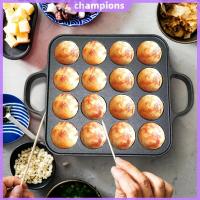 ราคา 16 หลุมเหล็กหล่อกระทะทาโกะยากิไม่ติดทาโกะยากิกระทะย่างปลาหมึกบอลแพนเค้กชงเครื่องครัวเครื่องครัว [แชมเปี้ยน.ไทย] (53601532925)