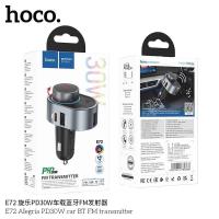 ราคา Hoco E72 Car Bluetooth FM Transmitter Charger PD30W (14894360720)
