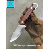 ราคา มีดคารัมบิต TK817 karambit penclip มีดคารัมบิตใบตายคมเดียว มีดทำครัวราคาถูก มีด ขนาดเหมาะมือ มีดเกรดเยี่ยม (41350156150)
