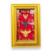 ราคา กรอบทองลอยองค์ พญาครุฑสามรุ่น กว้าง 5นิ้ว สูง 8นิ้ว (19585548970)